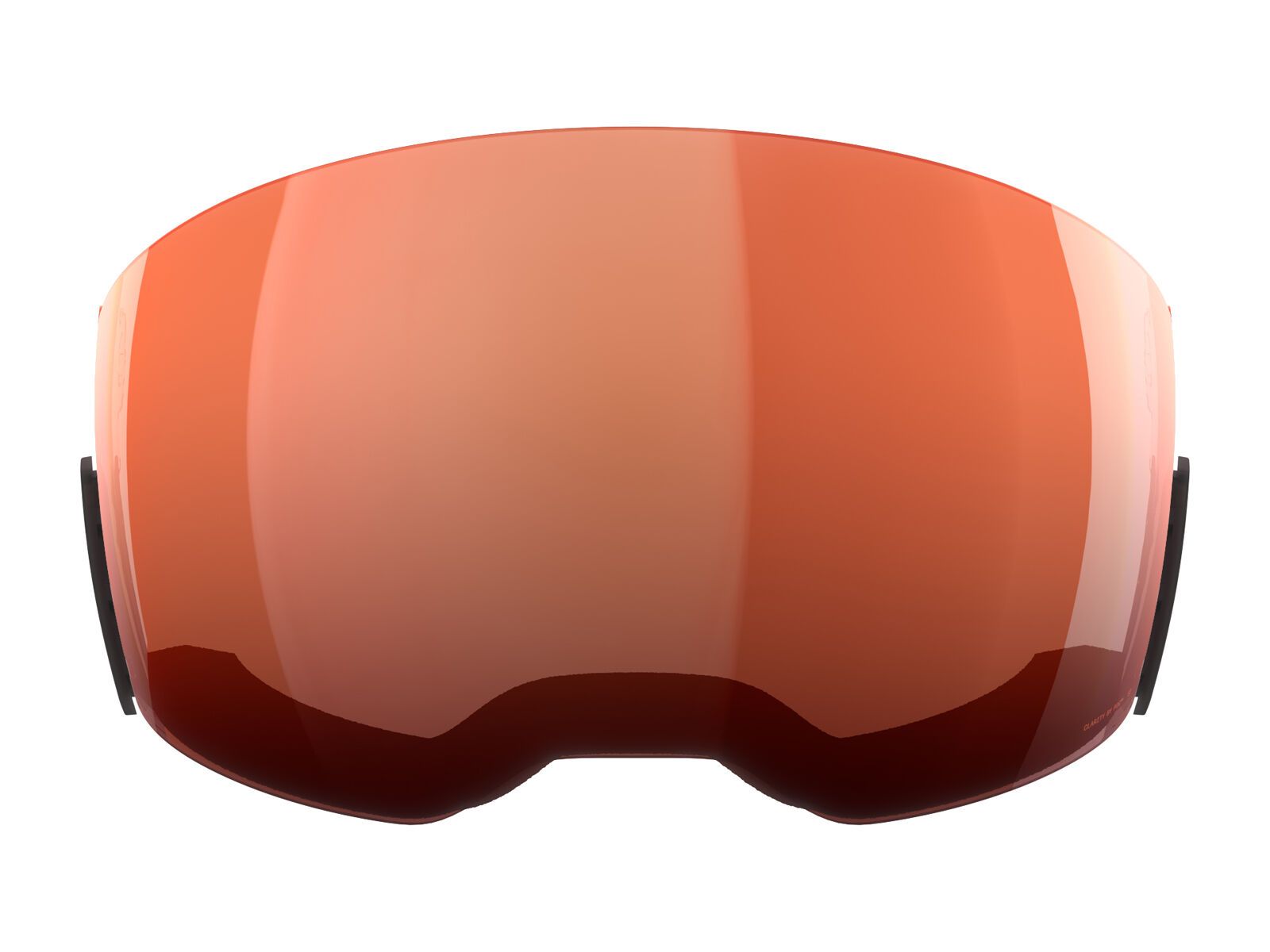 POC POCito Obex Visor Spare Lens, Partly Sunny Light Orange / uranium black - Bild 2