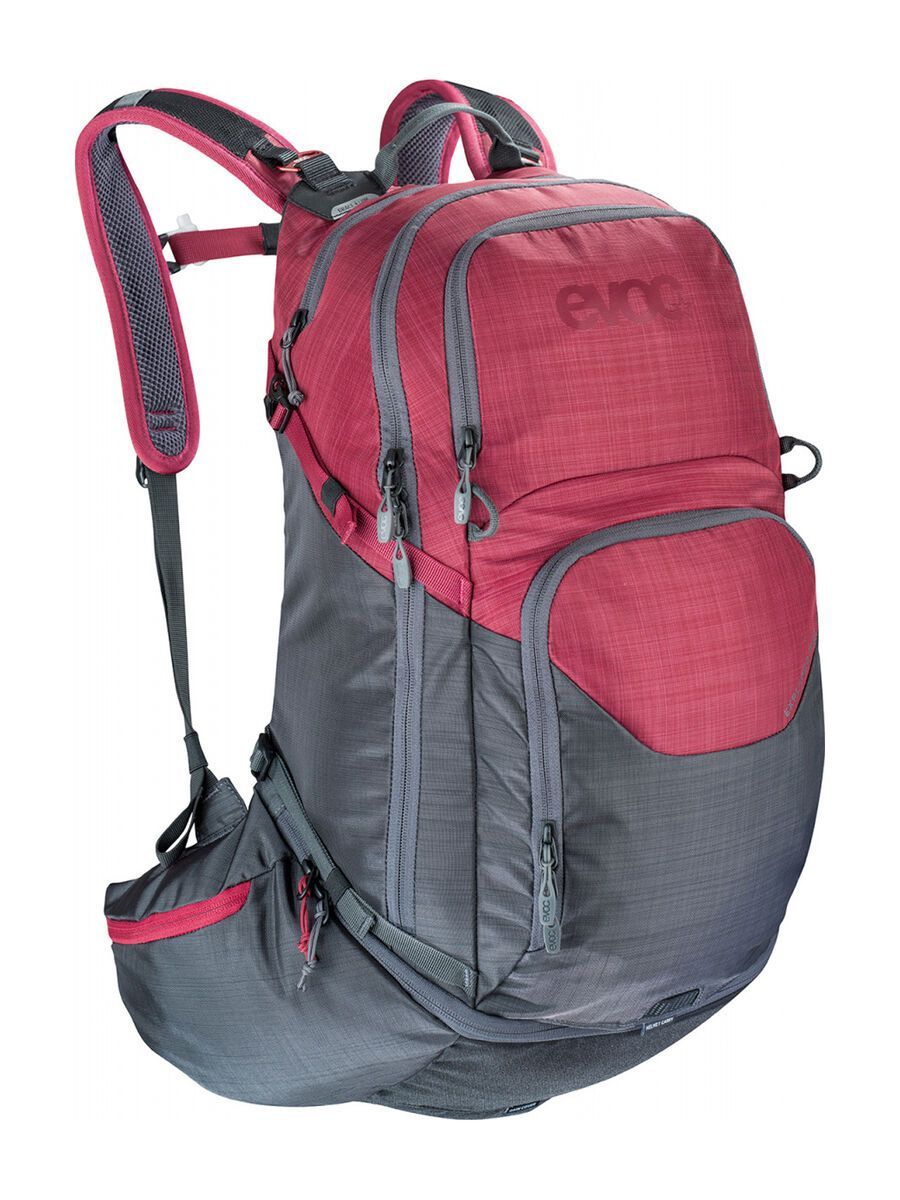 Evoc Explorer Pro 30l, heather carbon grey/heather ruby - Bild 1