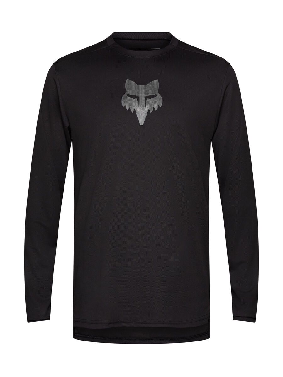 Fox Ranger LS Jersey Fox Head, black - Bild 1