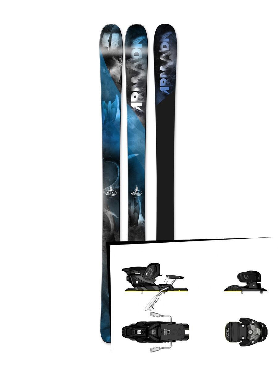 Armada Set: Invictus 95 2016 + Salomon Warden MNC 13 - Bild 1