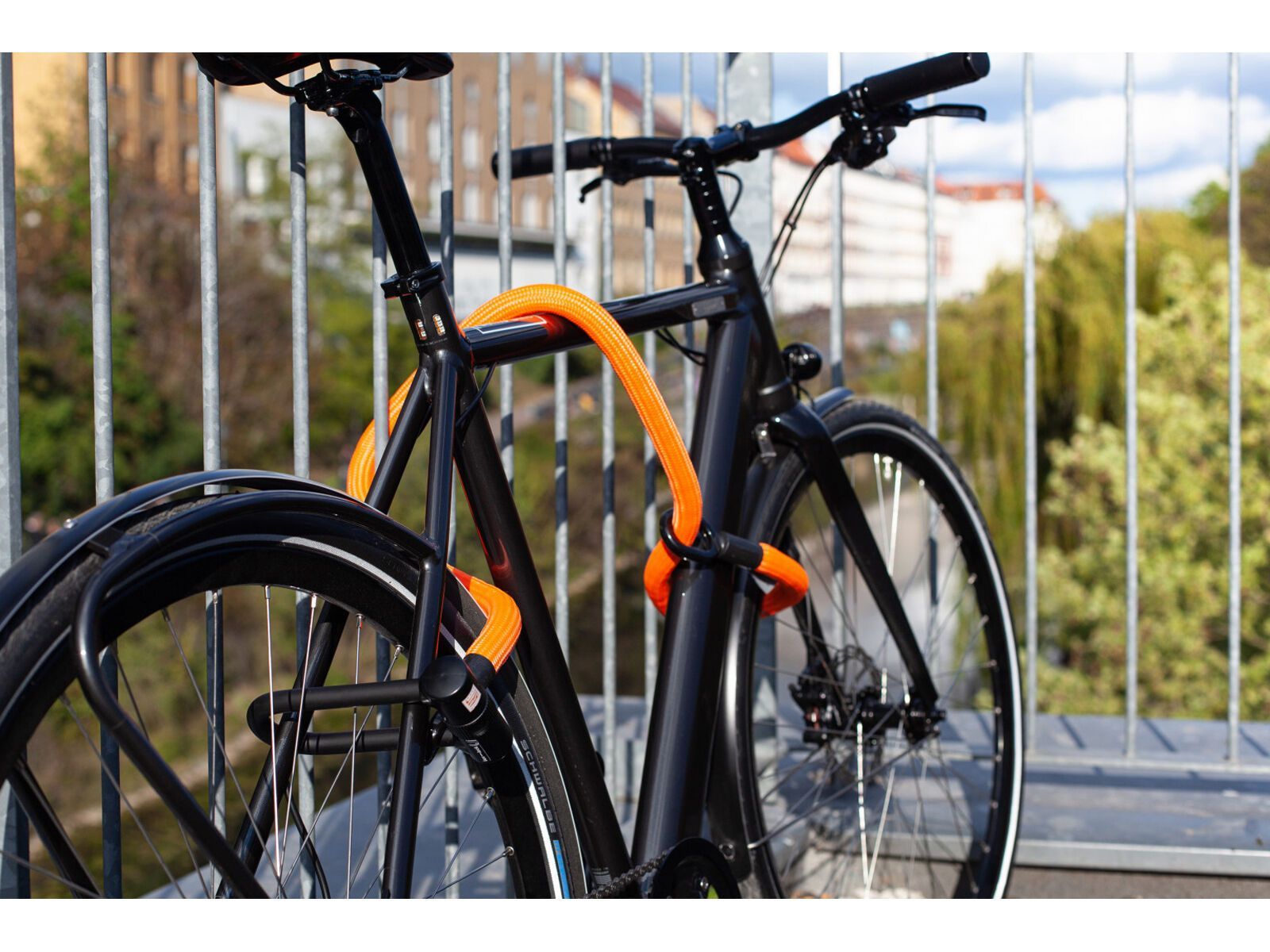 Tex-Lock Eyelet L 160 cm + U-Lock, orange - Bild 18