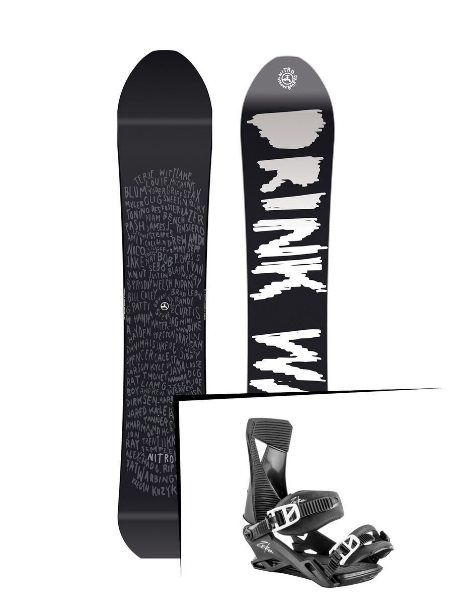 Set: Nitro Drink Water Fusion 2019 + Nitro Zero dark night - Bild 1