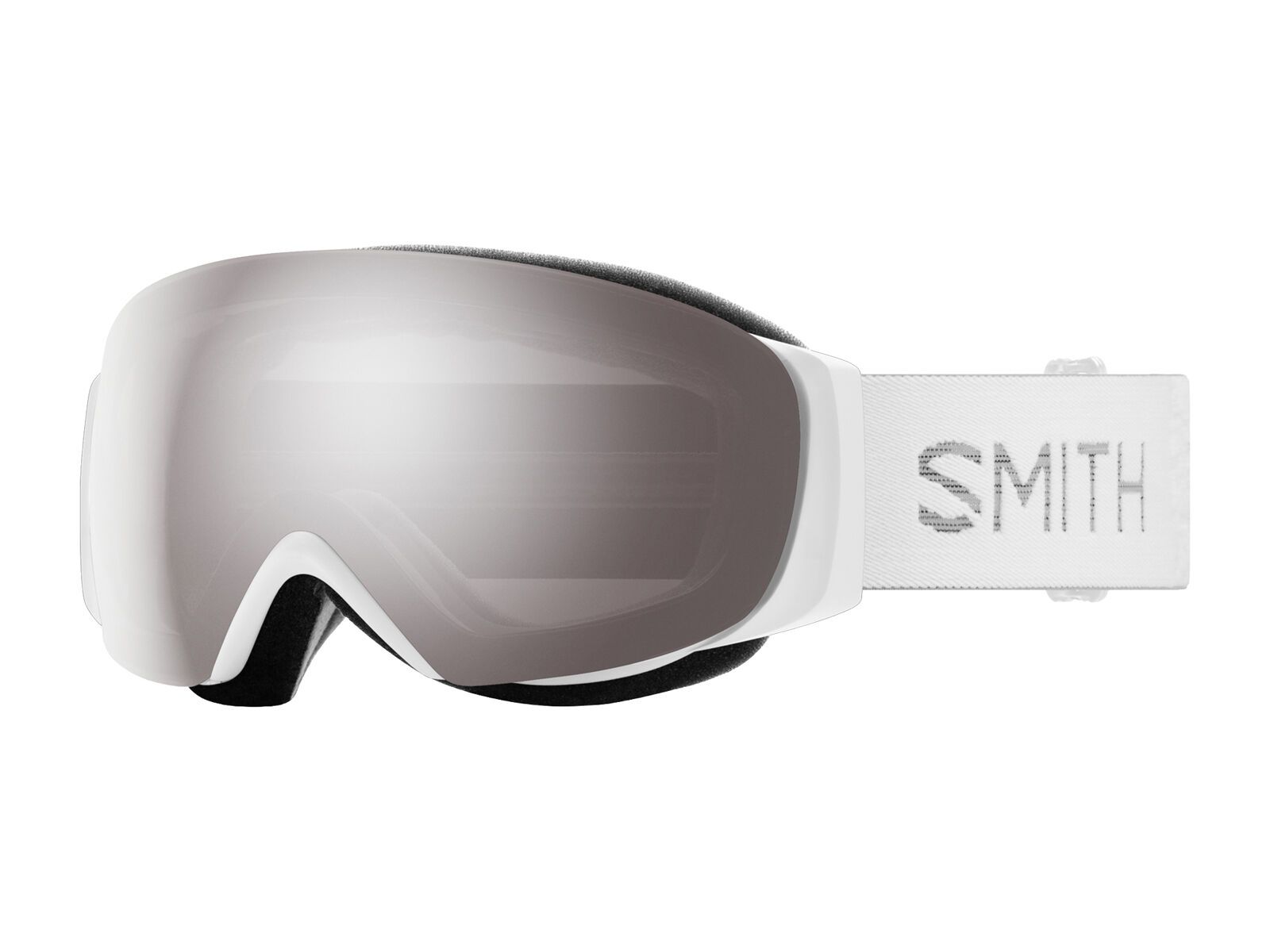 Smith I/O Mag S, ChromaPop Sun Platinum Mirror / white chunky knit - Bild 1