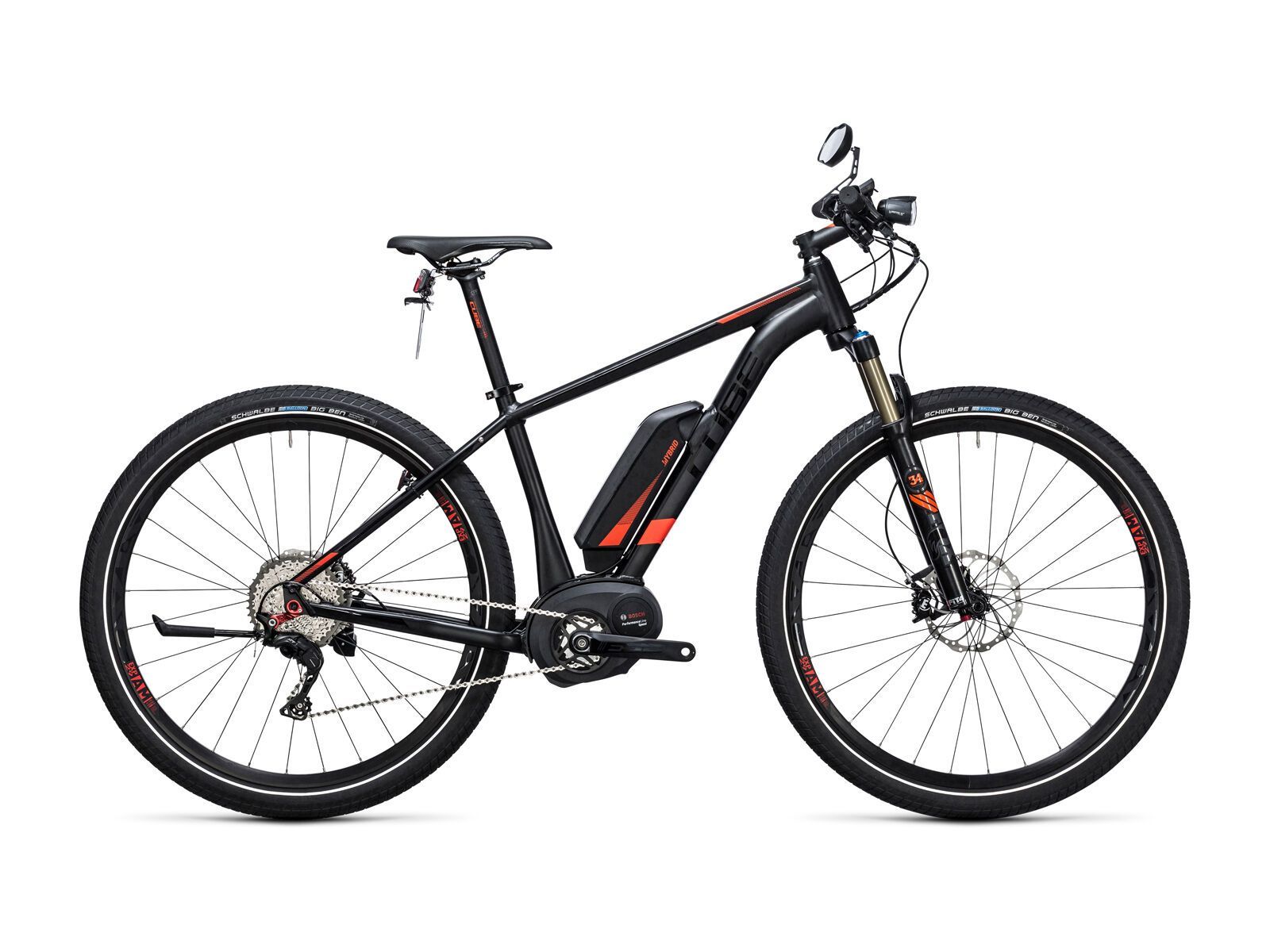 Cube SUV Hybrid 45 SL 500 29, black´n´flashred - Bild 1