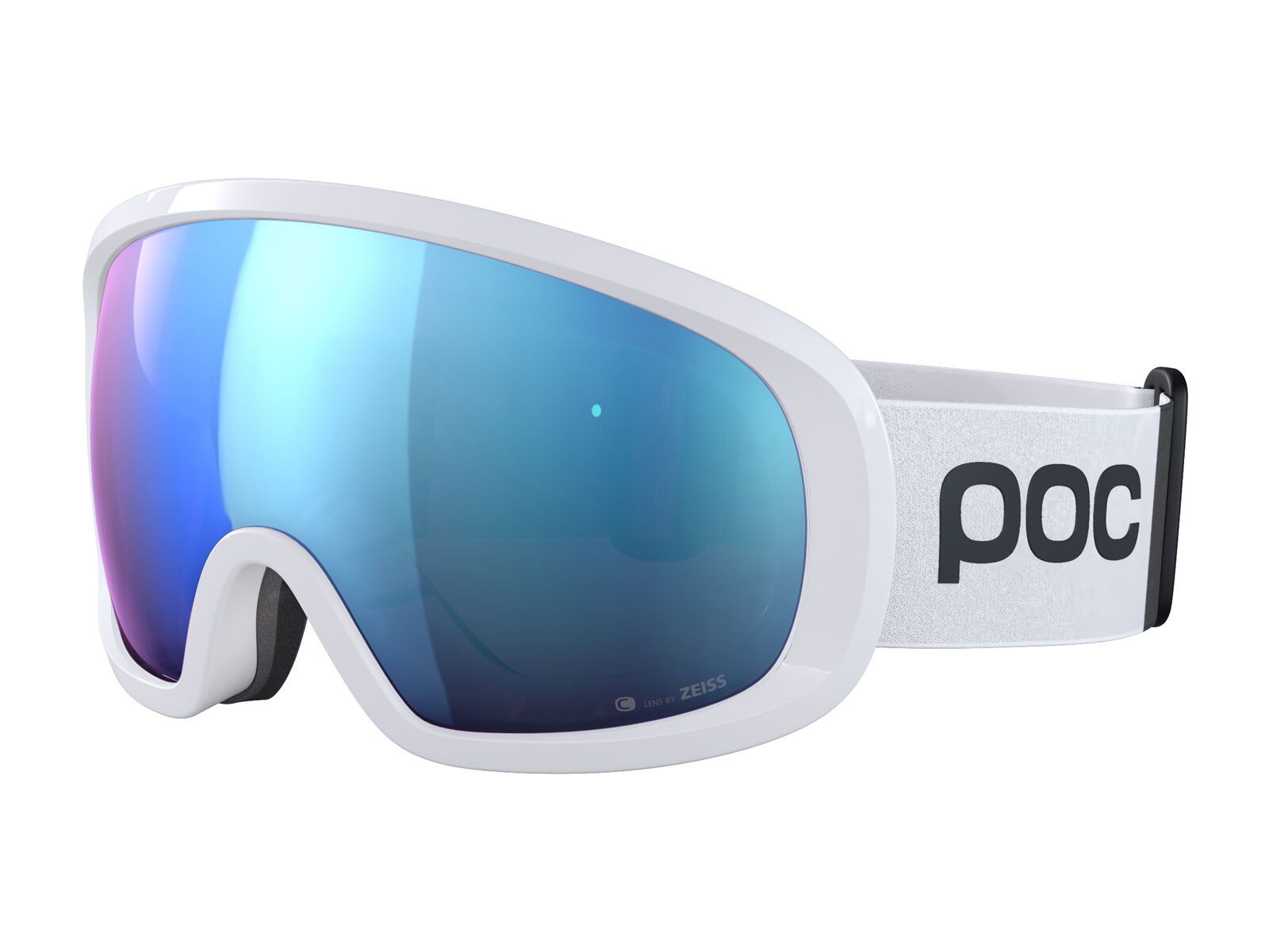 POC Fovea Mid Clarity Comp inkl. WS, hydrogen white/Lens: spektris blue - Bild 1