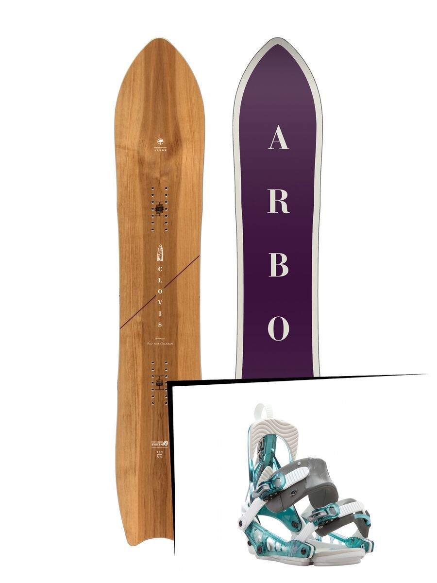 Set: Arbor Clovis Womens 2017 + K2 Cinch Tryst (1728790S) - Bild 1