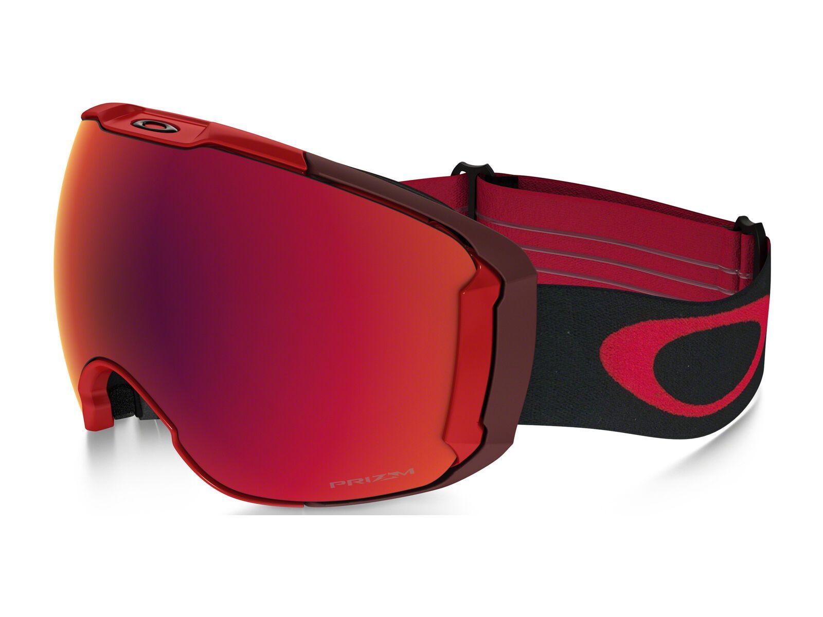 Oakley Airbrake XL Prizm inkl. WS, obsessive lines red/Lens: prizm torch iridium & prizm rose - Bild 1