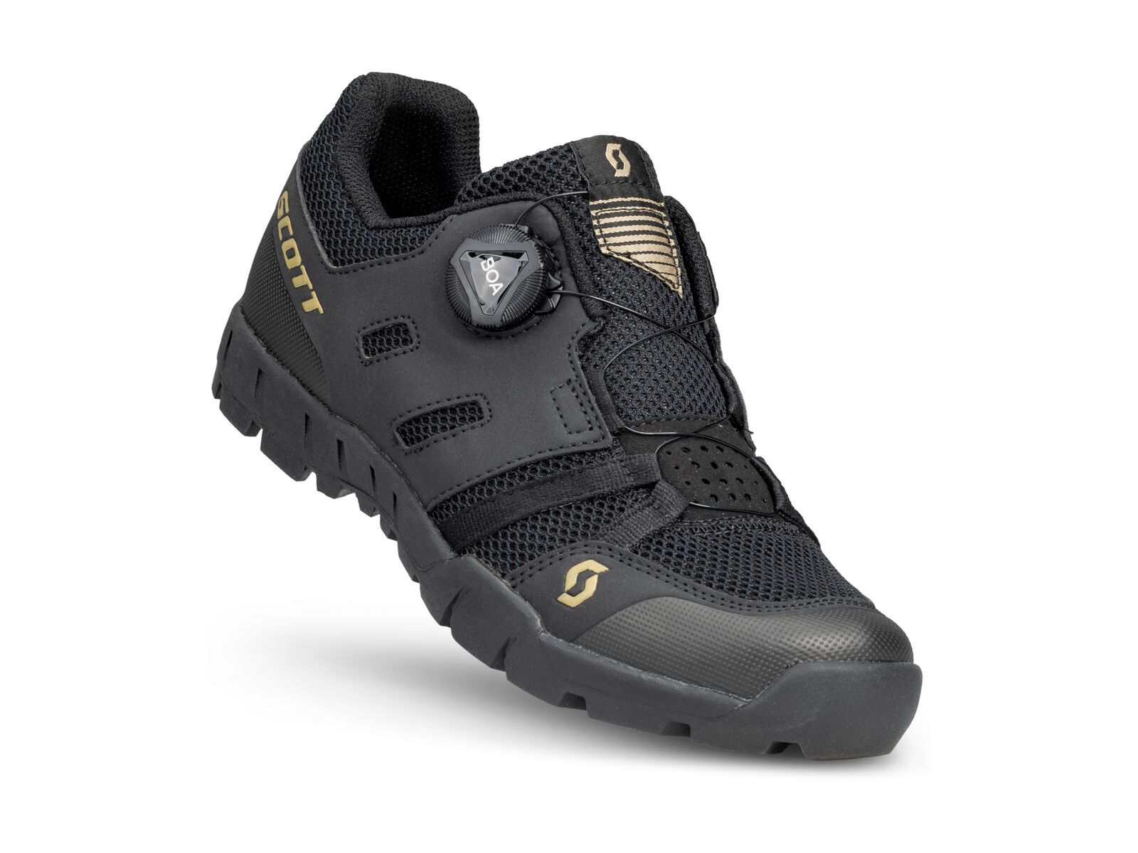 Scott Sport Crus-R BOA Eco W's Shoe, black/gold - Bild 1