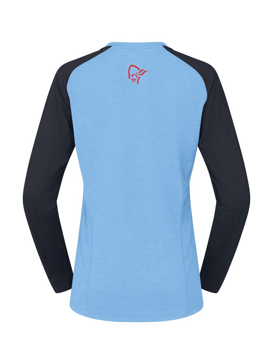 Norrona fjørå equaliser lightweight Long Sleeve W's, frozen fjord - Bild 2