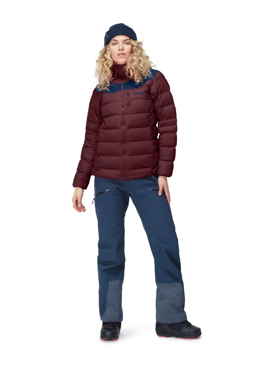 Norrona tamok down750 Jacket W's, tawny port - Bild 3