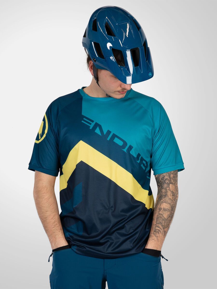 Endura SingleTrack Print T-Shirt LTD, blaubeere - Bild 3