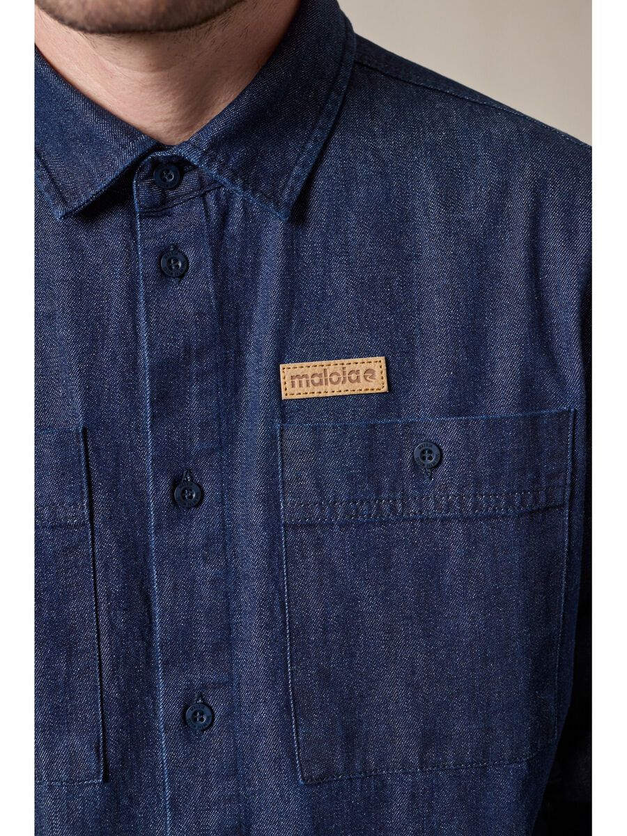 Maloja Zwickerm., dark blue wash - Bild 3