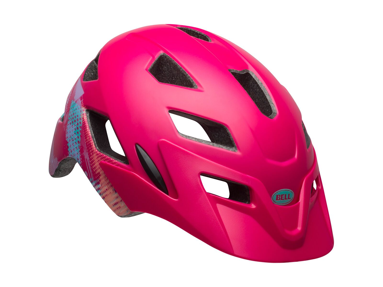 Bell Sidetrack Youth, green ridgeline matte berry - Bild 1