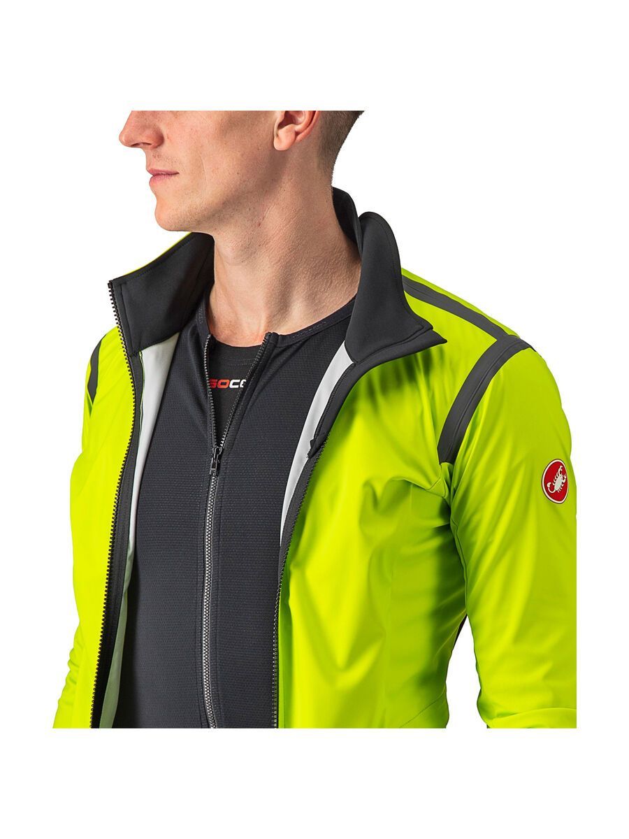 Castelli Alpha RoS 2 Light Jacket, electric lime/dark gray-black - Bild 7