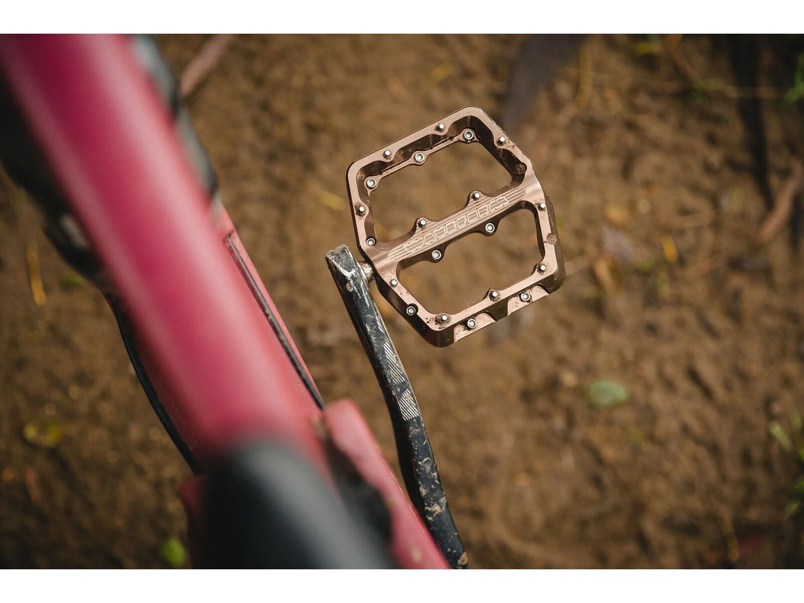 Wolf Tooth Waveform Aluminium Pedals - Large, espresso - Bild 6