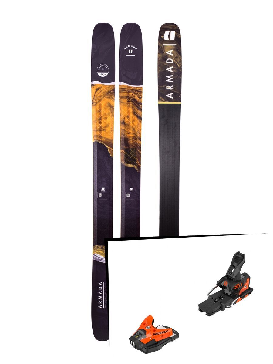 Set: Armada Tracer 118 CHX 2019 + Salomon STH2 WTR 13 orange/black - Bild 1