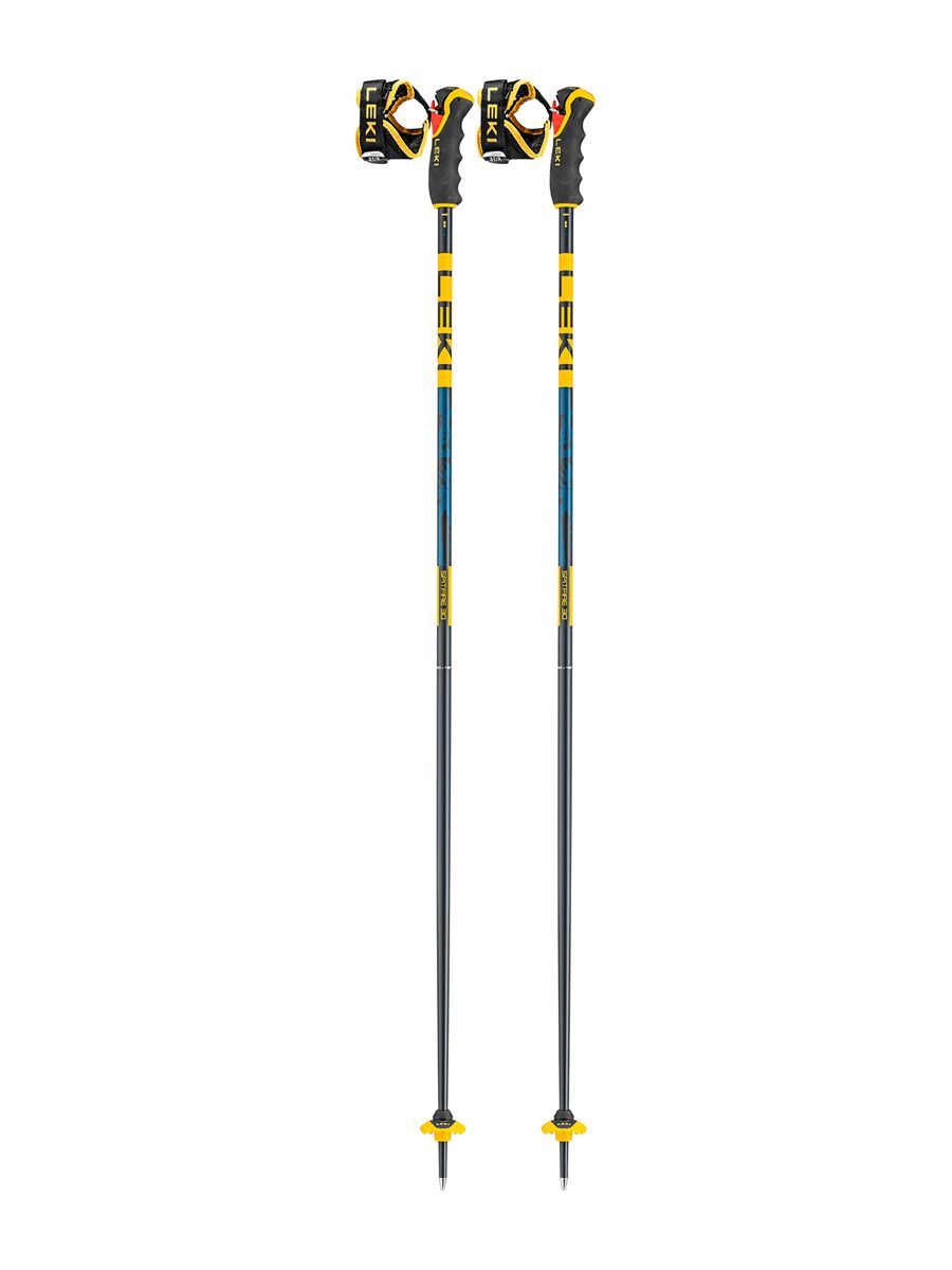 Leki Spitfire 3D, denimblue/aegeanblue/mustardyellow - Bild 1