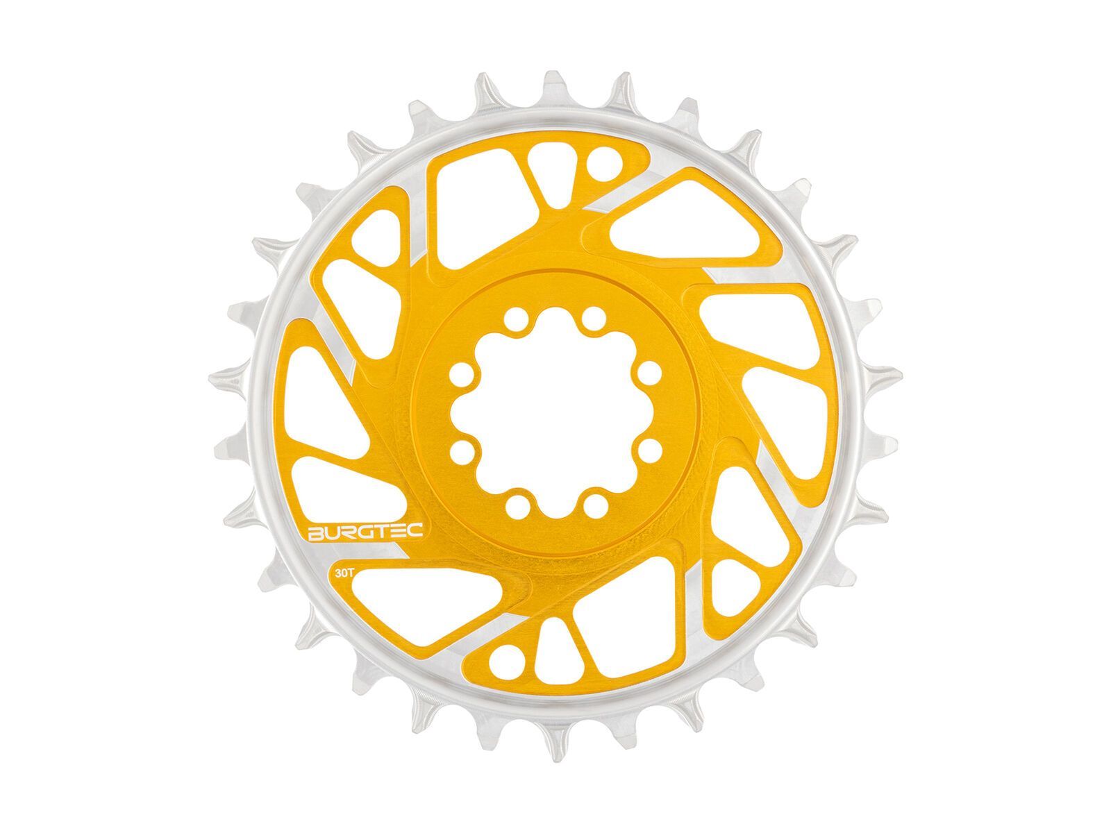 Burgtec 3 mm Offset Thick Thin Chainring SRAM 8-Bolt, bullion - Bild 5