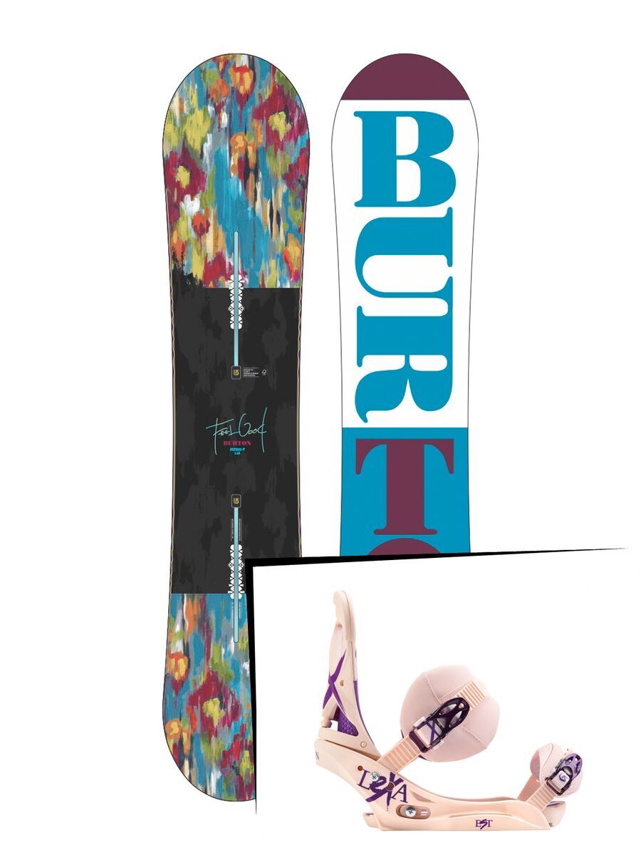 Set: Burton Feelgood Flying V 2016 +  Lexa EST (493971S) - Bild 1