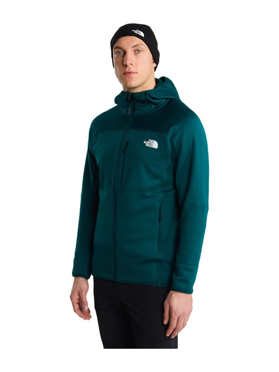 The North Face M Polartec Power Stretch Meteora Hoodie, pacific teal - Bild 3