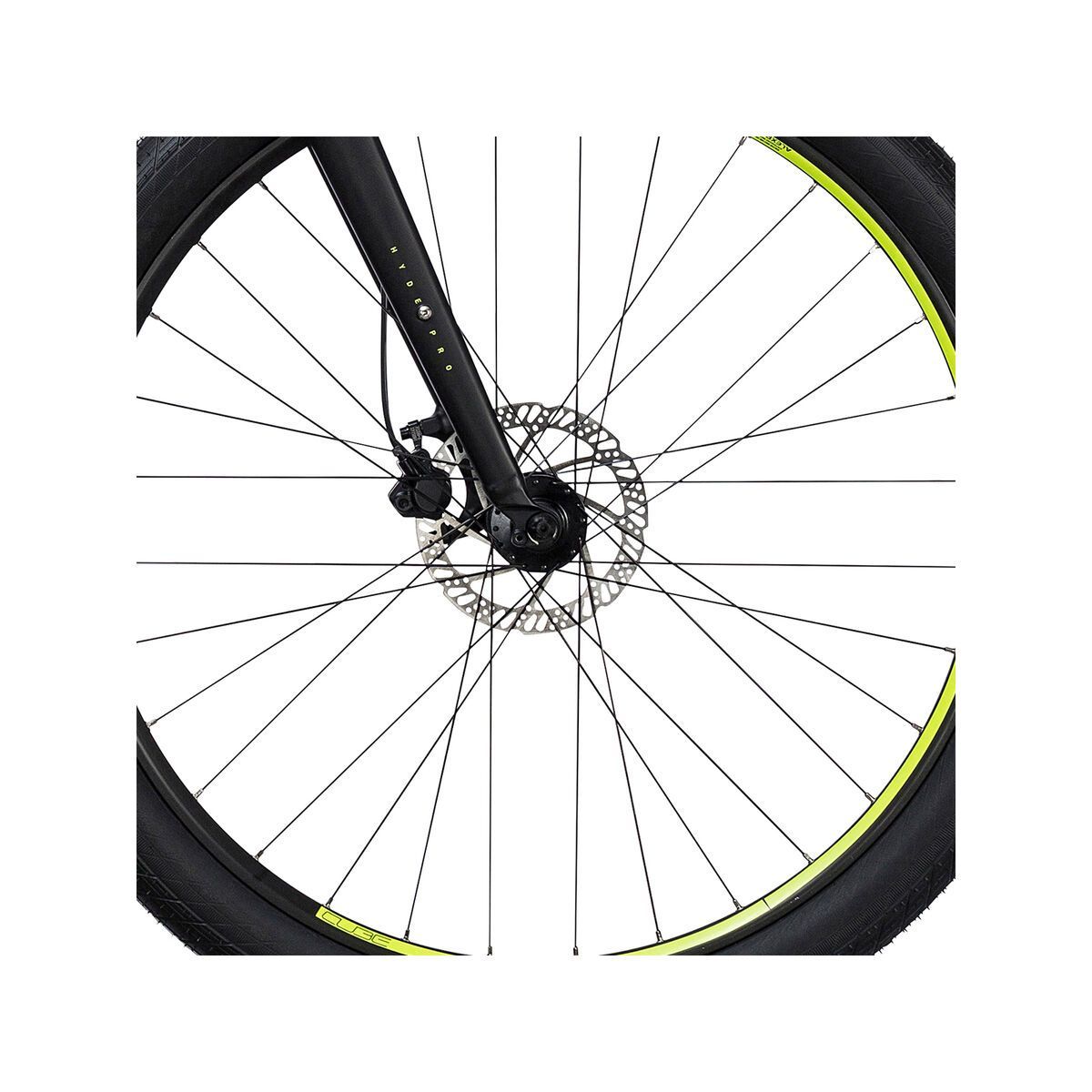 Cube Hyde Trapeze, black´n´flashyellow - Bild 2