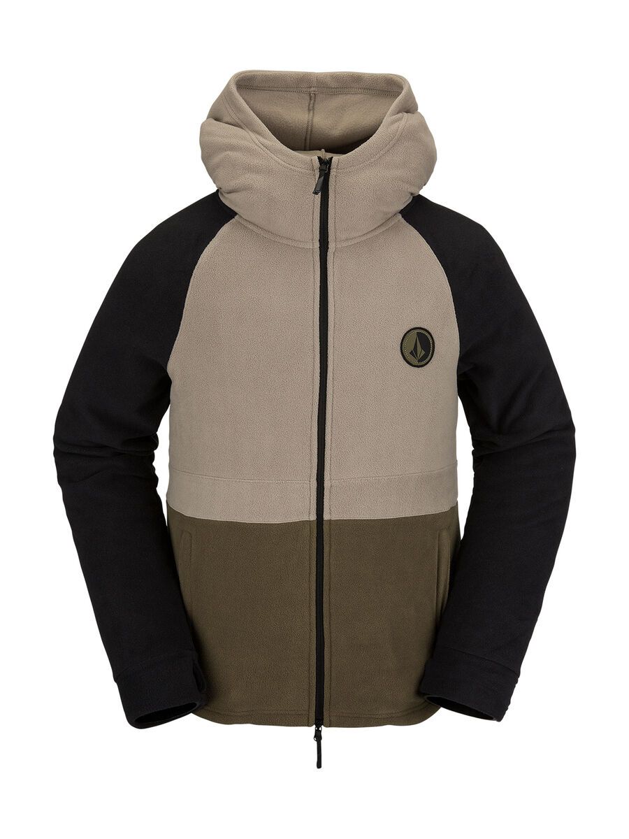 Volcom V-Science Full Zip, dark khaki - Bild 1