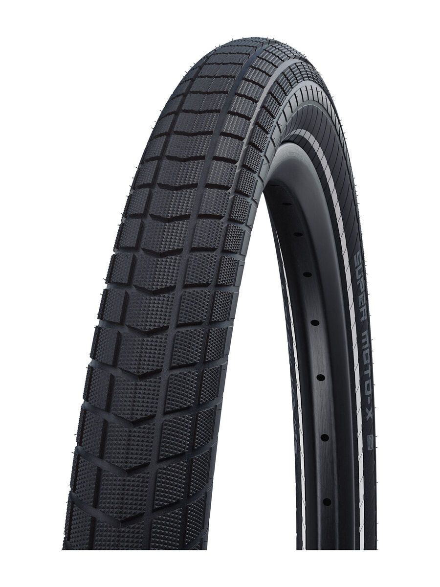 Schwalbe Super Moto-X Performance Addix DD, RaceGuard - 20 Zoll, black-reflex - Bild 1