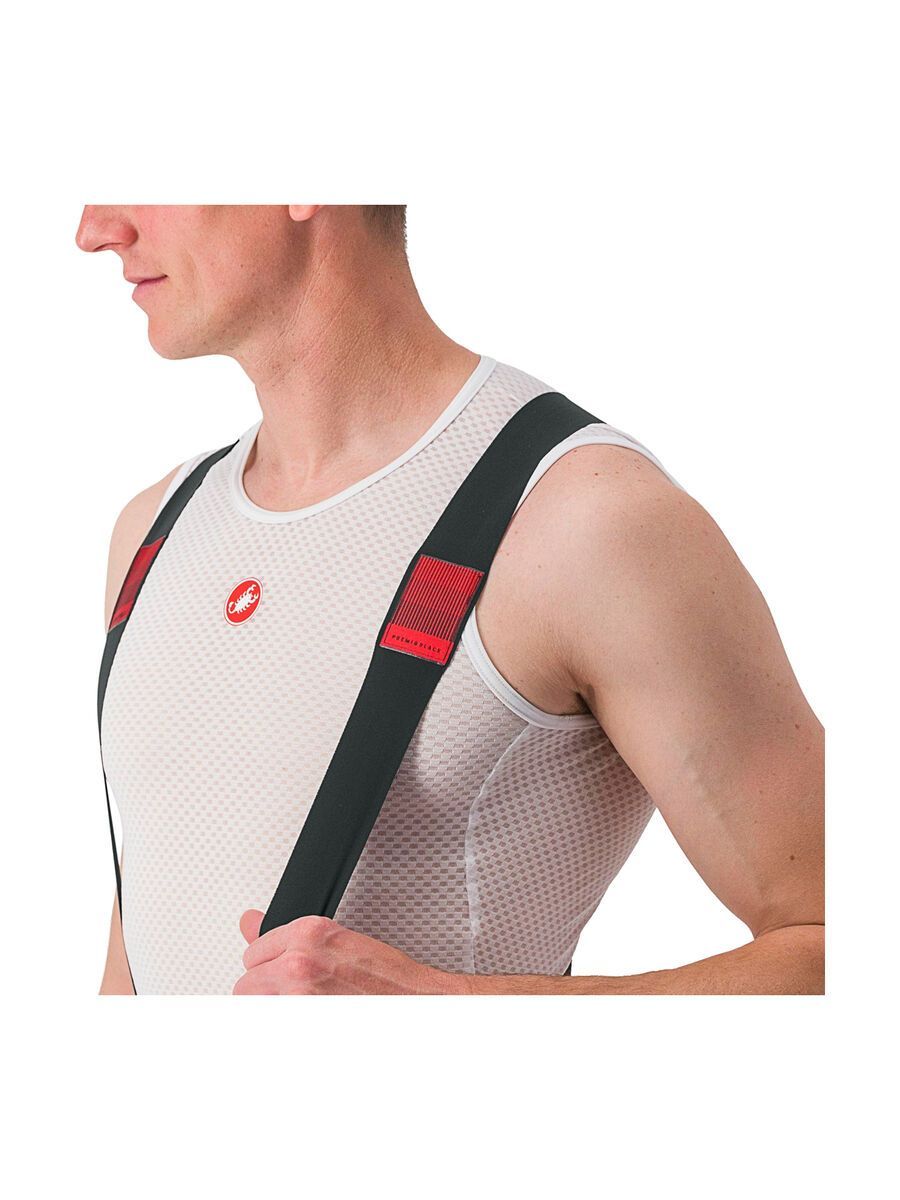 Castelli Premio Black Bibshort LTD Edition, deep green/electric lime - Bild 3