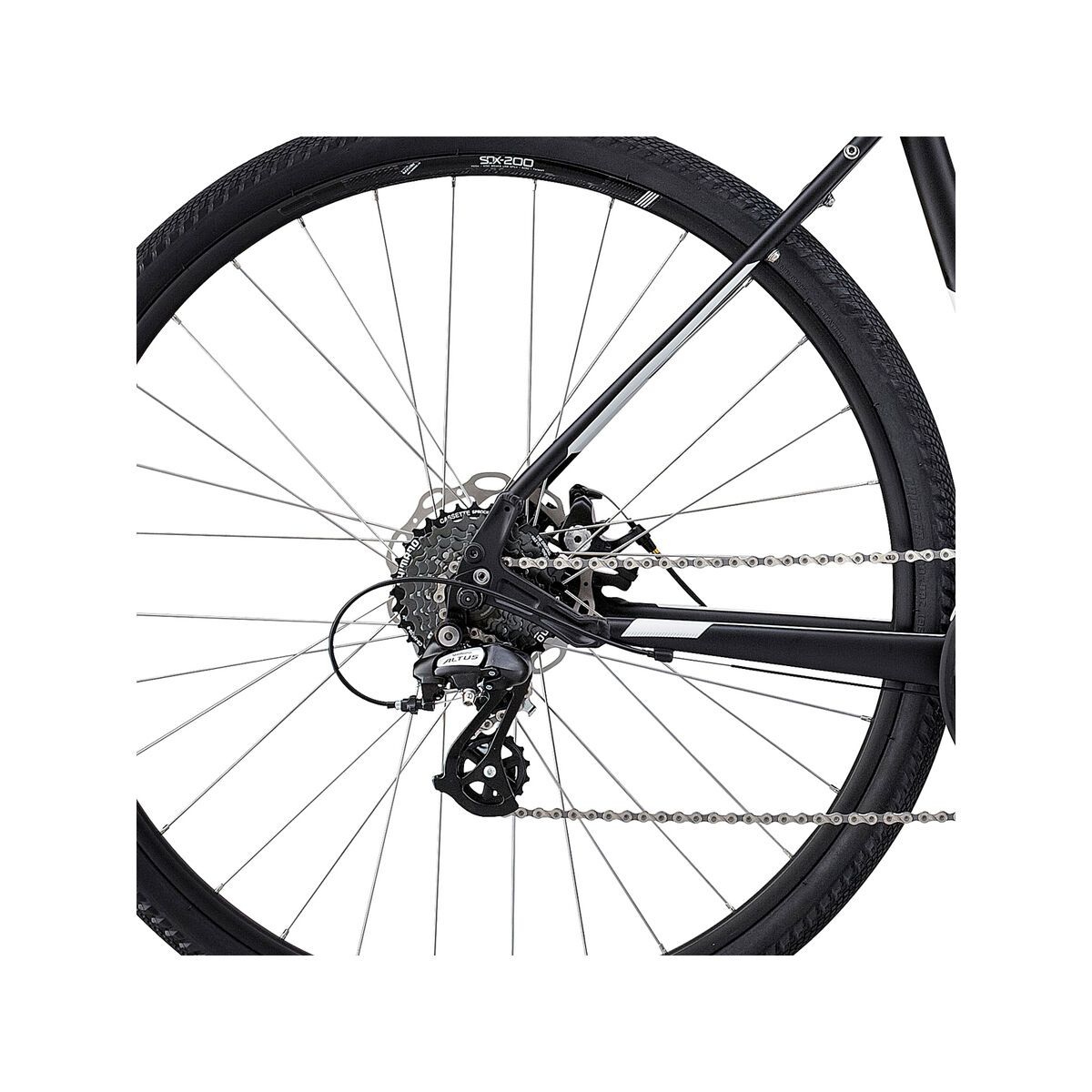 Specialized Crosstrail Disc, satin black/charcoal/white - Bild 4