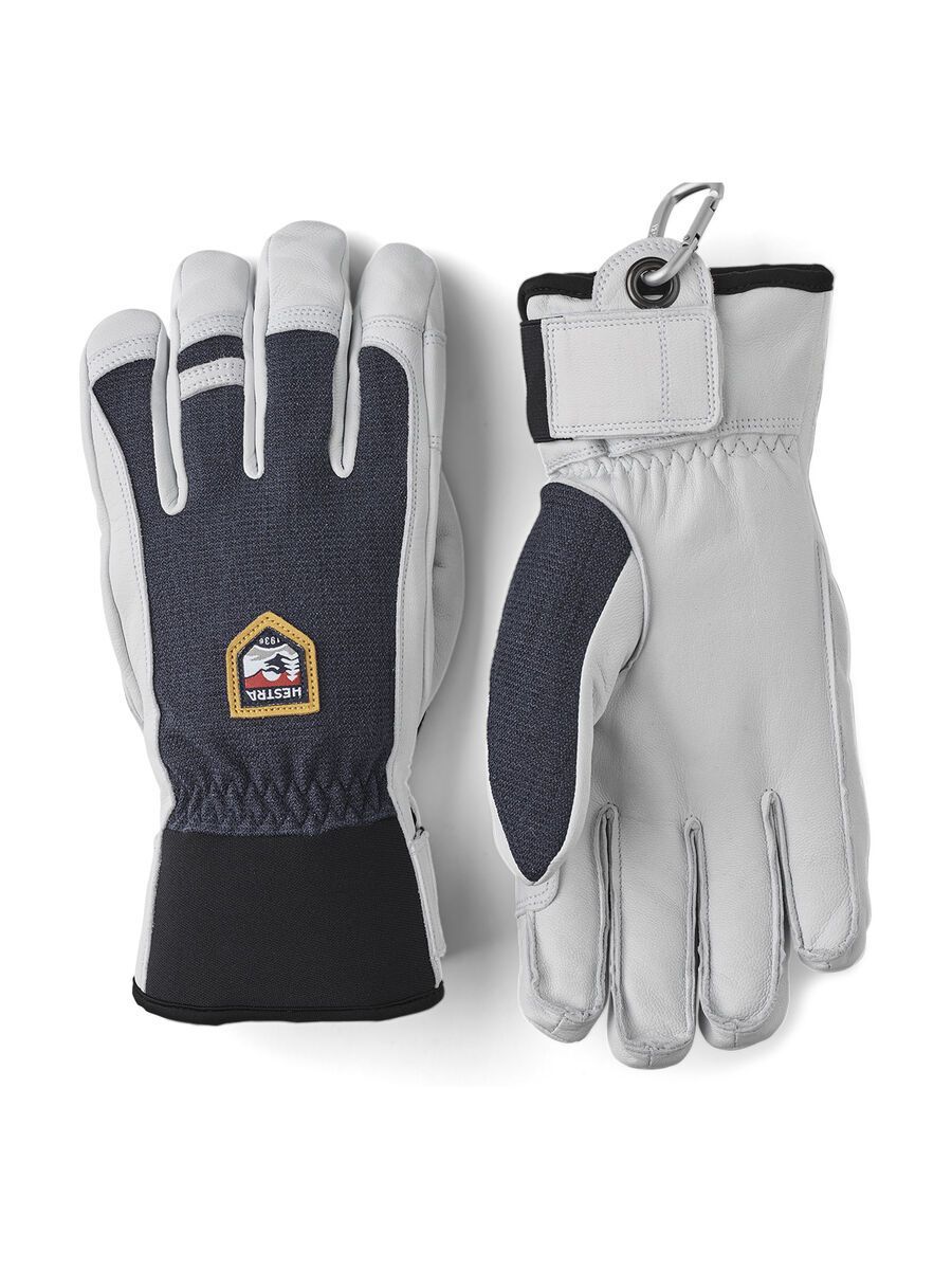 Hestra Army Leather Patrol 5 Finger, navy - Bild 1