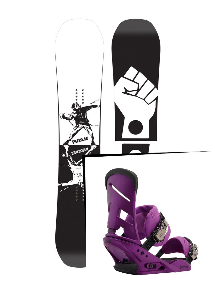 Set: Yes The Public 2016 + Burton Mission (1191287S) - Bild 1