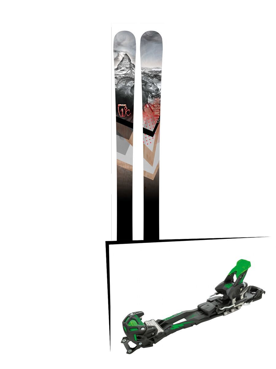 Set: Icelantic Pilgrim 2016 + Tyrolia Adrenalin 16 (1715219S) - Bild 1