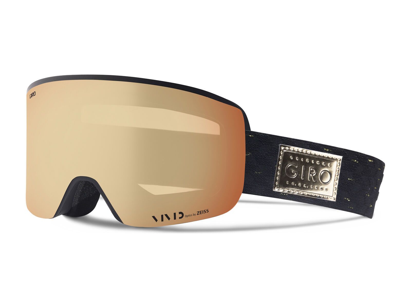 Giro Ella inkl. WS, black gold shimmer/Lens: vivid copper - Bild 1