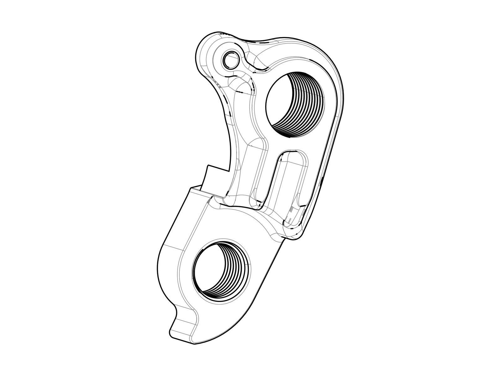 Cannondale Derailleur Hanger TA ST SS 078 (K33001) black