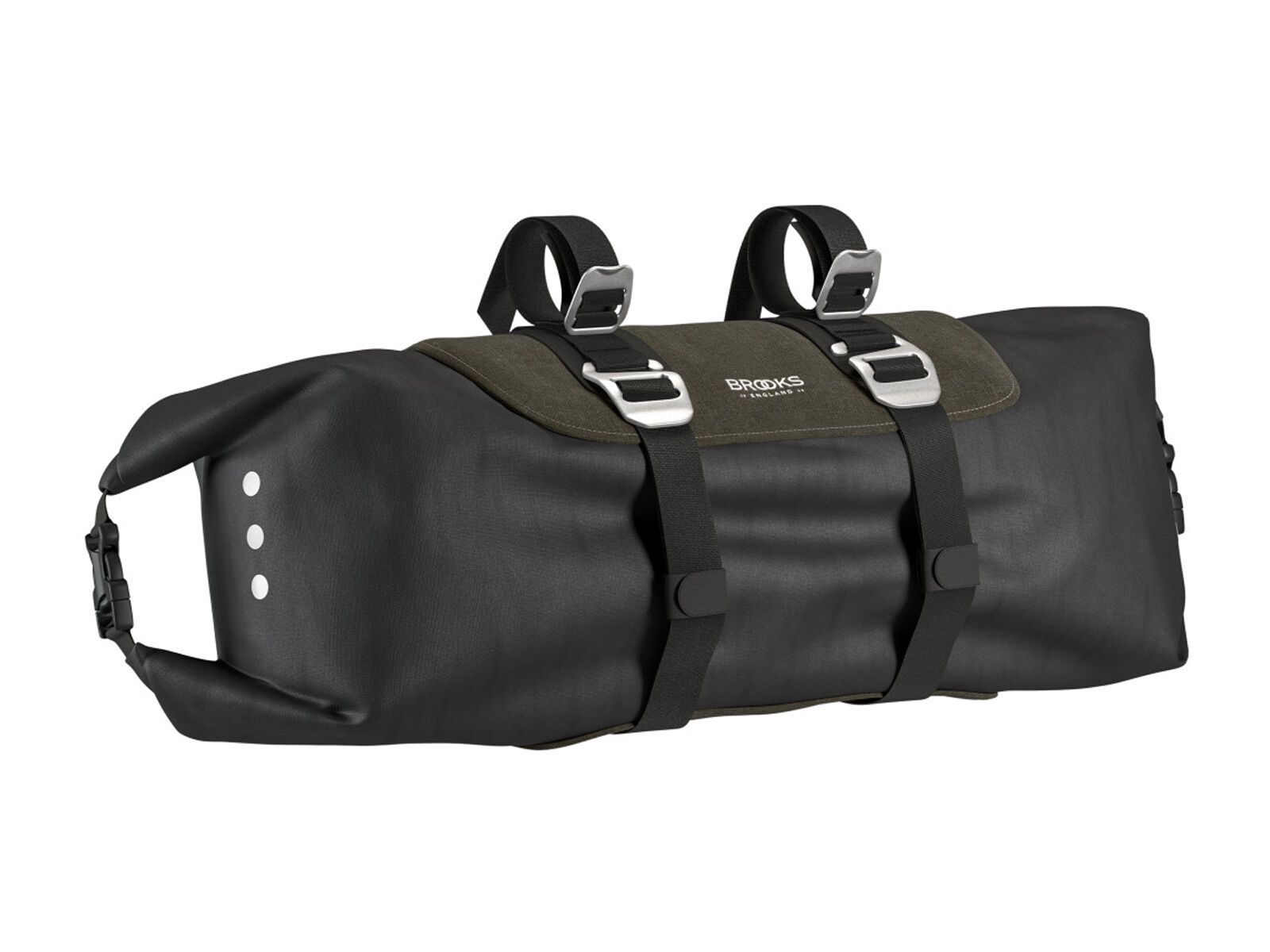 Brooks Scape Handlebar Roll, mud green - Bild 1