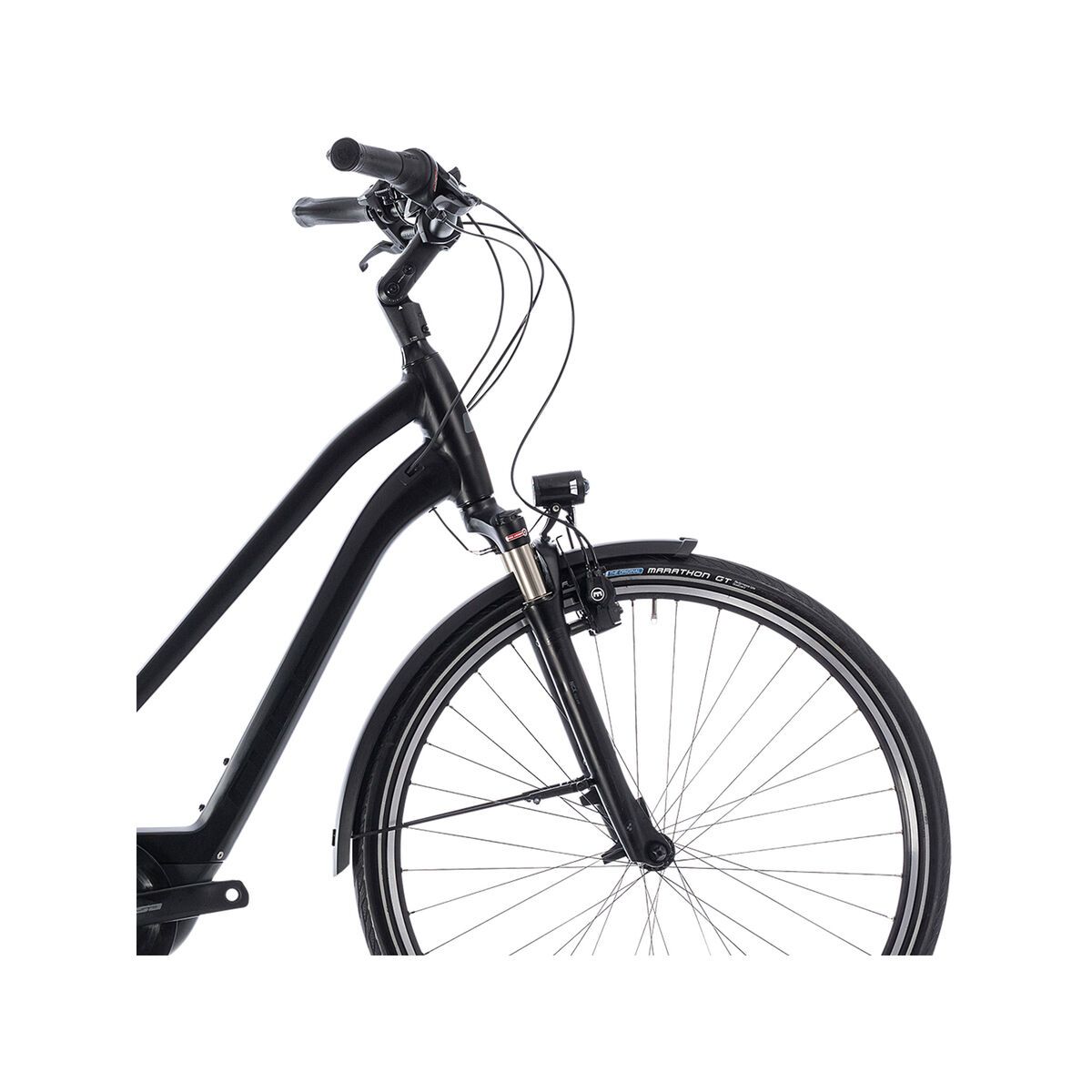 Cube Town Hybrid Pro 400 Trapeze, black´n´grey - Bild 7