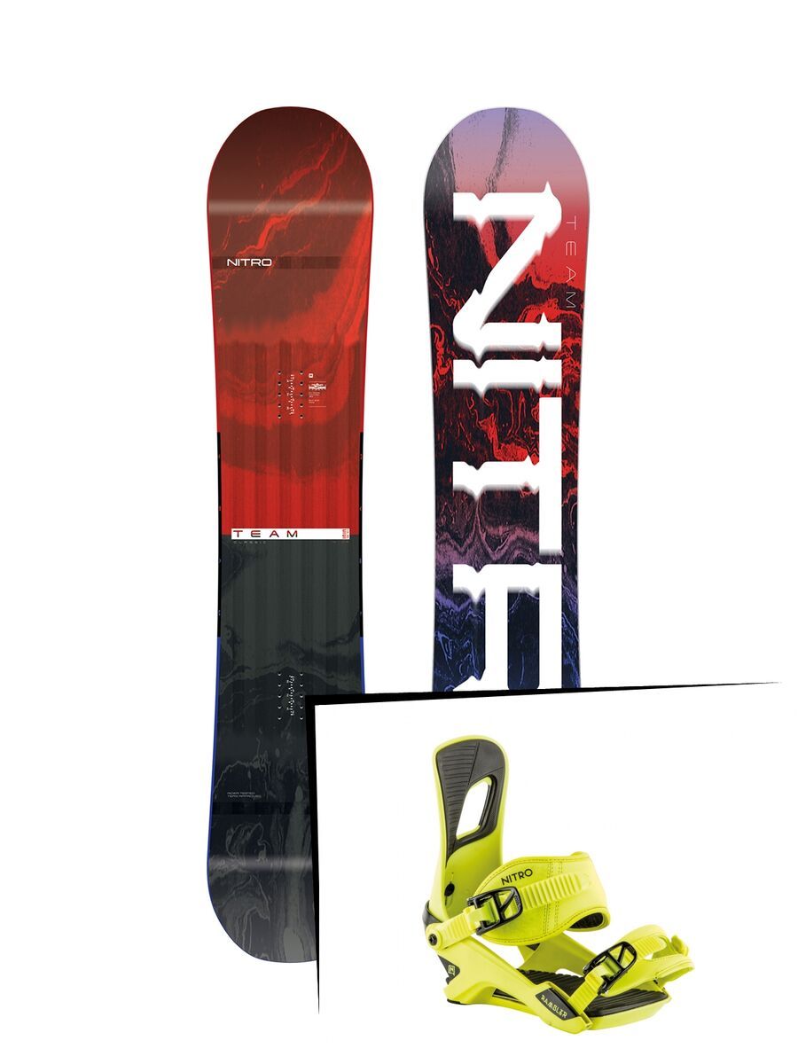 Set: Nitro Team Gullwing Wide 2019 + Nitro Rambler muted brights series toxic - Bild 1
