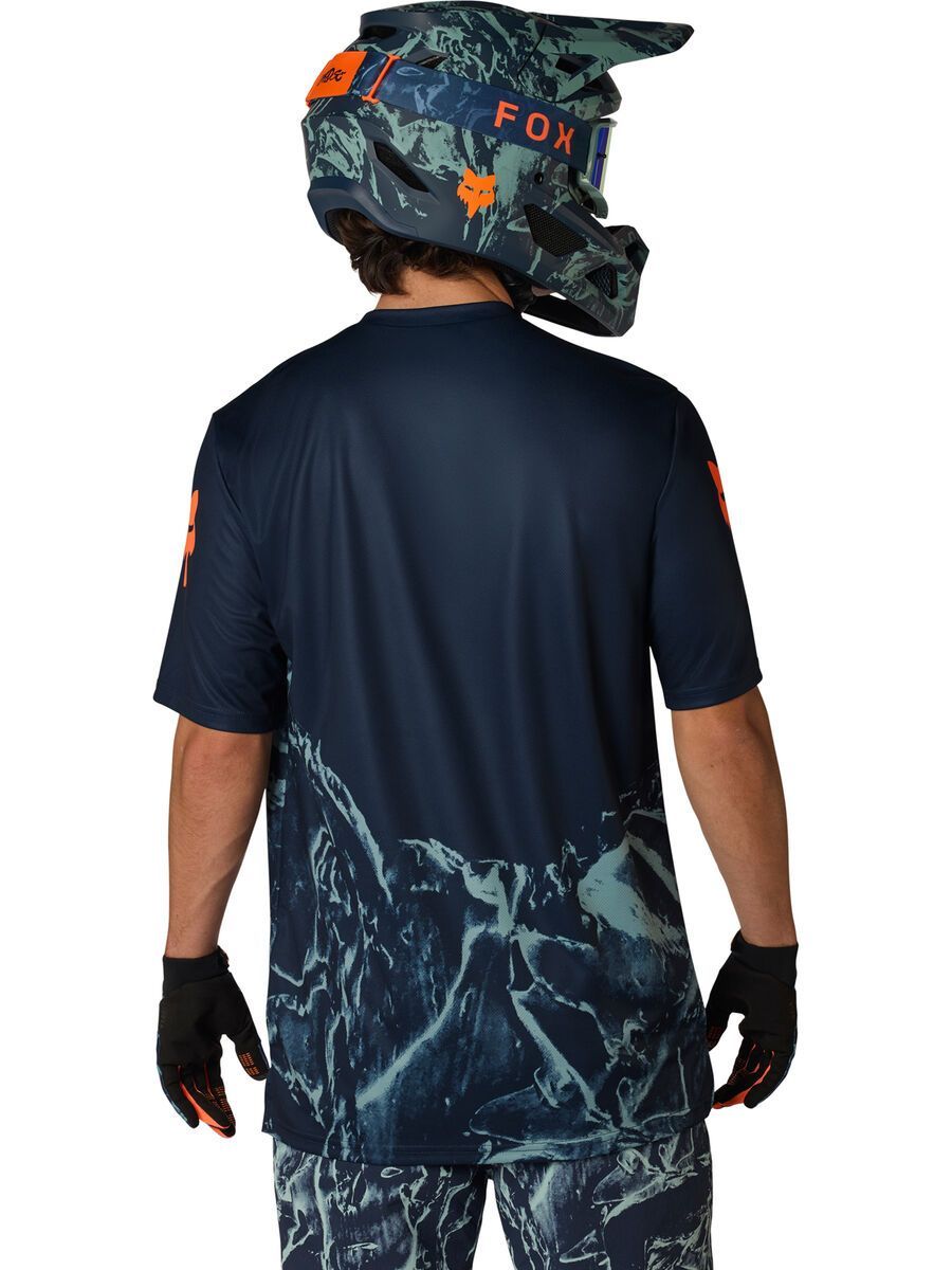 Fox Ranger Short Sleeve Jersey Image Print, arctic blue - Bild 4