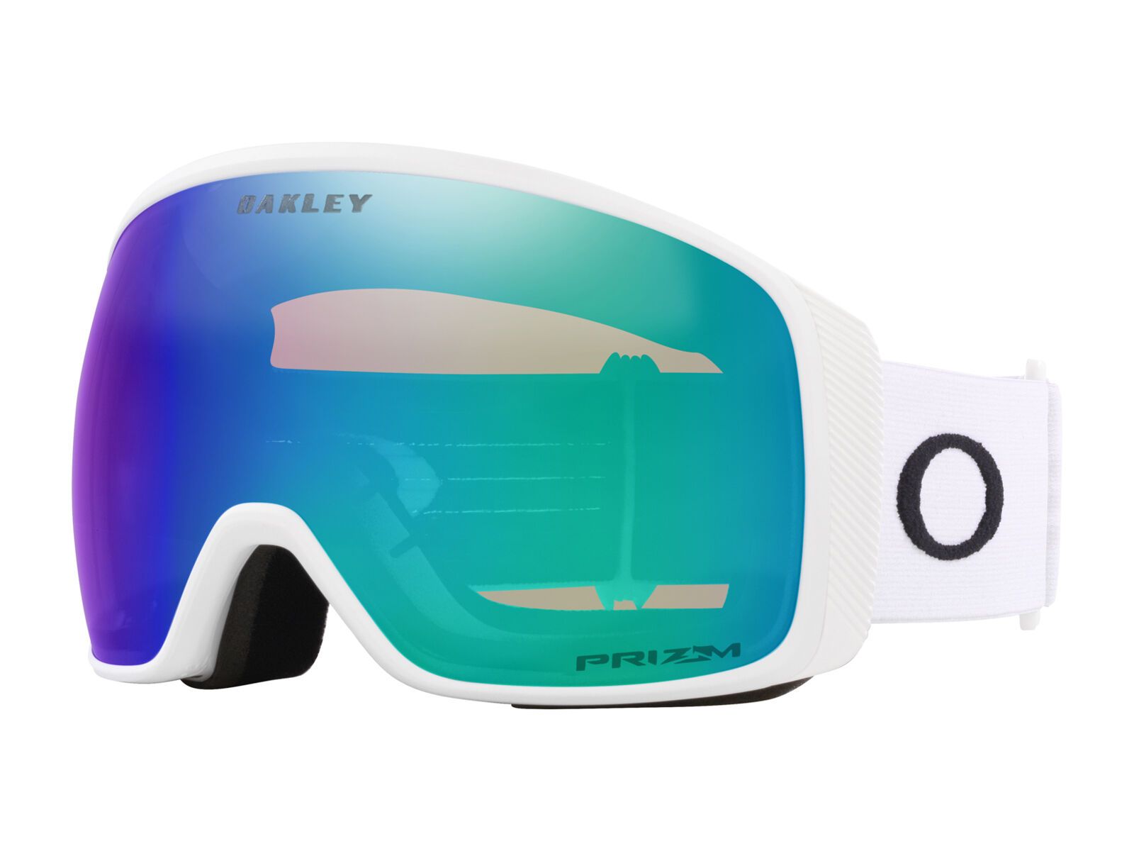 Oakley Flight Tracker L - Prizm Snow Argon Iridium, matte white - Bild 1