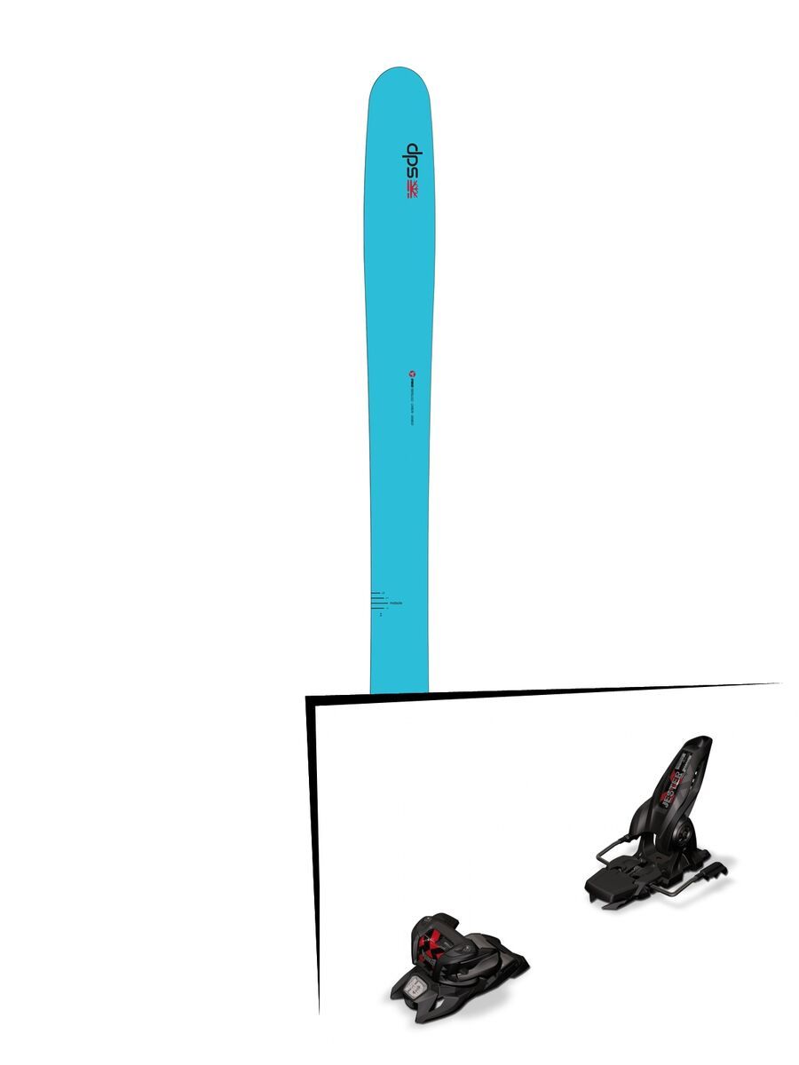Set: DPS Skis Yvette 112 RP2 2016 + Marker Jester 16 ID (1685408) - Bild 1