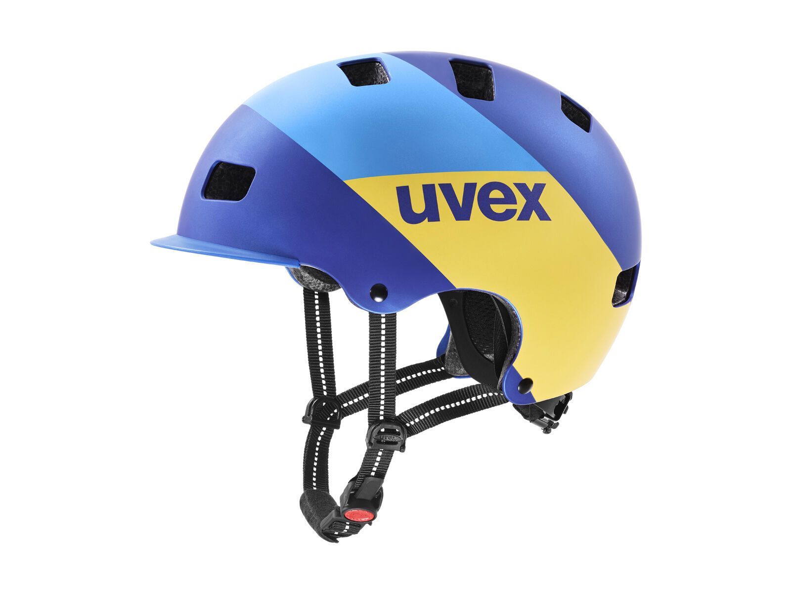 uvex hlmt 5 bike pro, blue energy mat - Bild 1