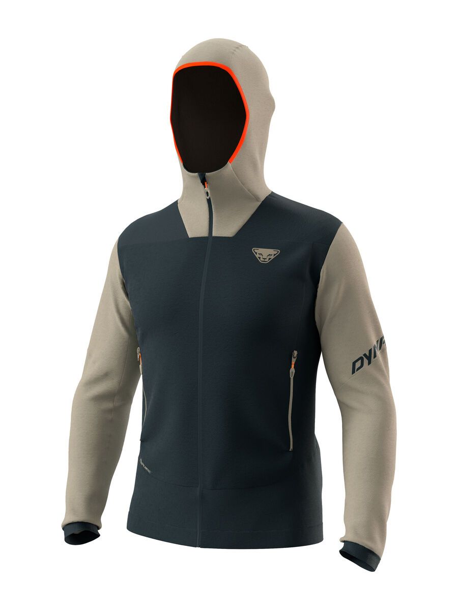 Dynafit Tigard Polartec Hooded Jacket Herren, rock khaki - Bild 1