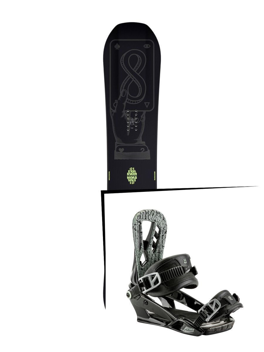 Set: Bataleon Evil Twin 2017 + Nitro Pusher (1691165S) - Bild 1