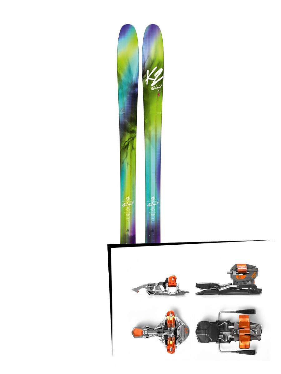 Set: K2 SKI FulLUVit 95Ti 2018 + G3 Ion 10 - Bild 1