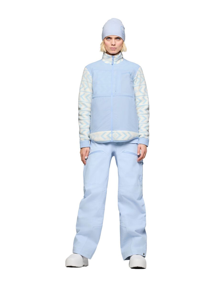 Norrona tamok warm3 Jacket W's, whisper white/cashmere blue - Bild 4