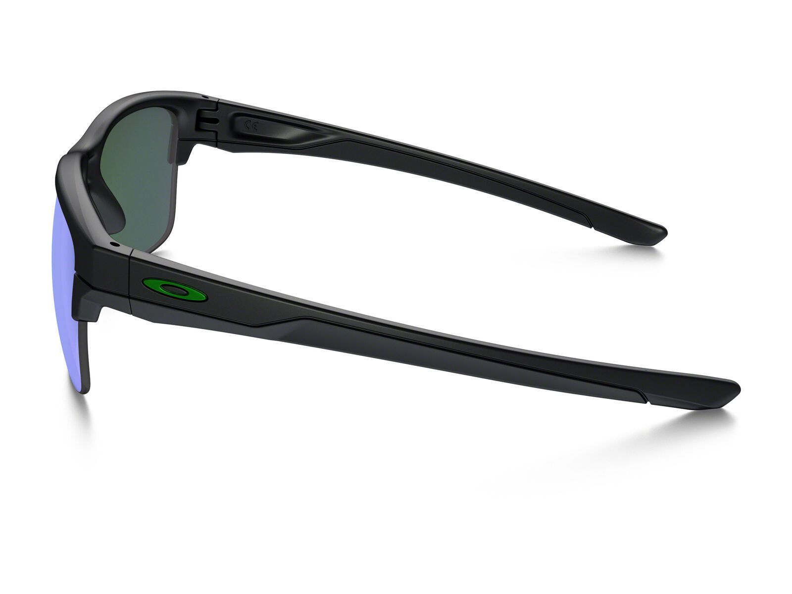 Oakley Thinlink, matte black/Lens: jade iridium - Bild 4