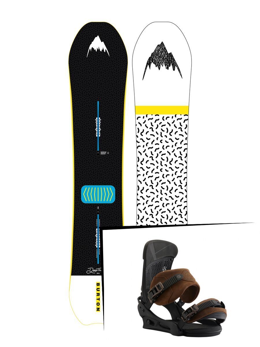 Set: Burton Deep Thinker 2019 +  Red Wing Malavita (1931084S) - Bild 1