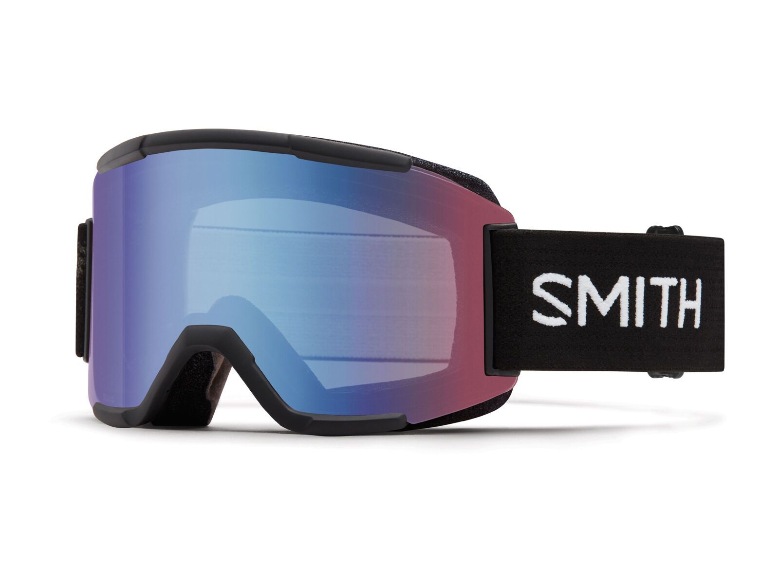 Smith Squad inkl. Wechselscheibe, black/Lens: blue sensor mirrorrc36 - Bild 1