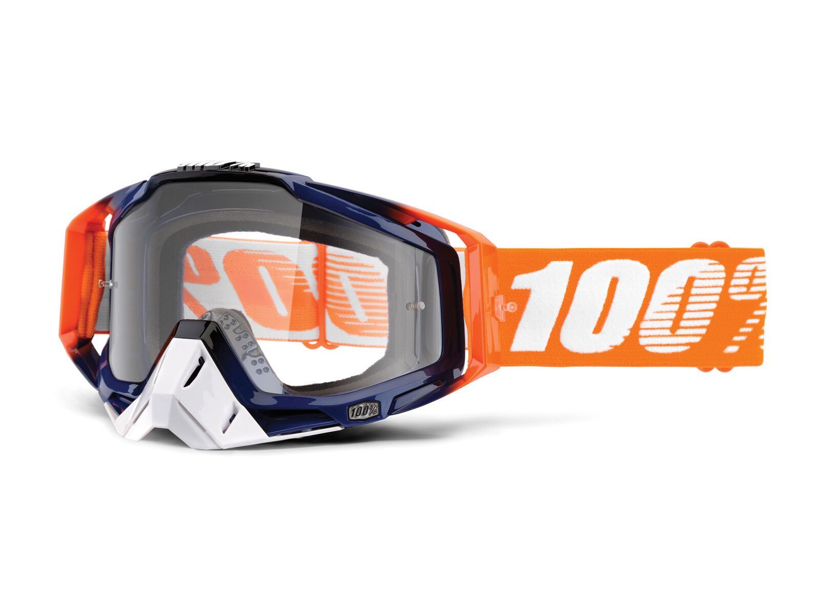 100% Racecraft inkl. Wechselscheibe, crush/Lens: mirror red - Bild 4