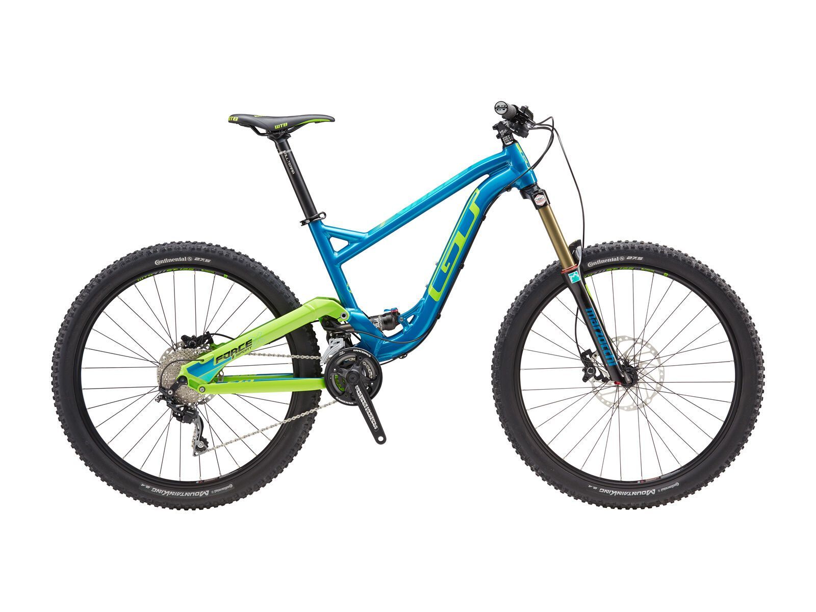 GT Force X Sport 27.5, mustang teal/slime lime - Bild 1